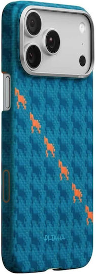 Pitaka Back Cover Kunststoff 1.42mm Blau (iPhone 17 Pro)