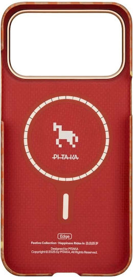 Pitaka Back Cover Kunststoff 1.42mm Gelb (iPhone 17 Pro)