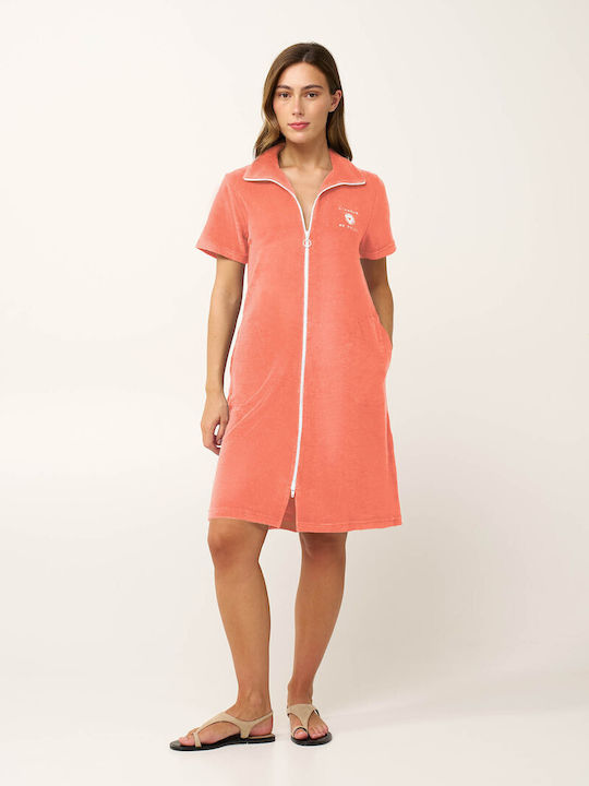 Vamp Women's Mini Beach Dress Aqua Sky
