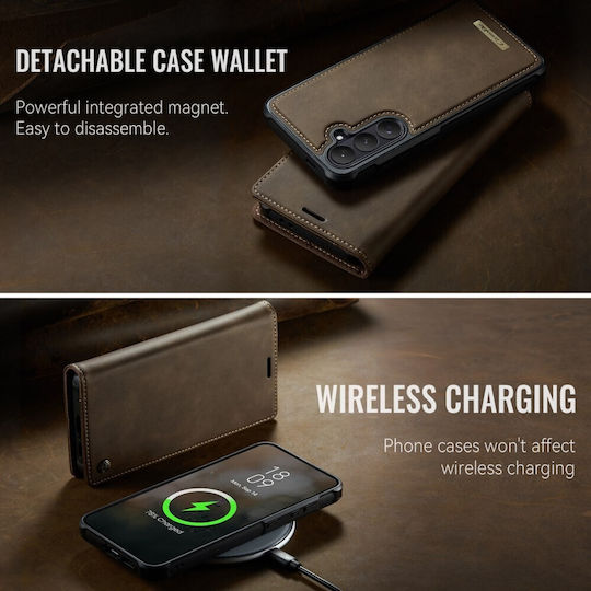 Caseme Book Silikon Braun (Galaxy S26+)