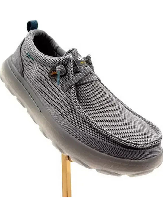 Men's Moccasins in Gray Colour