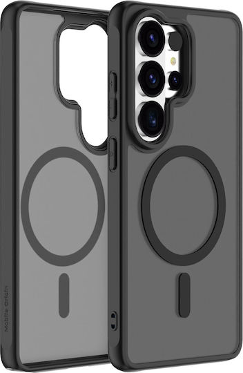 Mobile Origin Handyhülle Kunststoff / Silikon 1.5mm Schwarz für Galaxy S26 Ultra