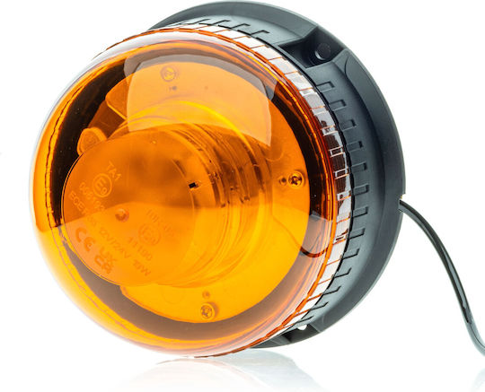Einparts Φάρος Αυτοκινήτου LED 12 / 24V Αδιάβροχος 65cm με Πορτοκαλί Φωτισμό