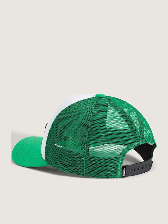 Vans Unisex Classic Patch Trucker Hat Vivid Verdant Green