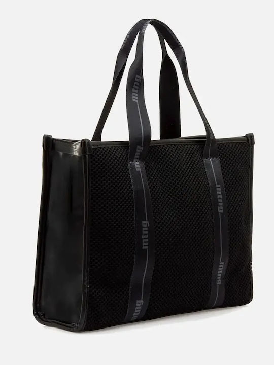 Straw Women's Shoulder Bag Black