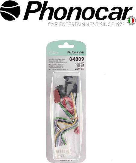Phonocar Car Audio ISO Plug Dacia / Mercedes Benz / Nissan / Opel / Renault