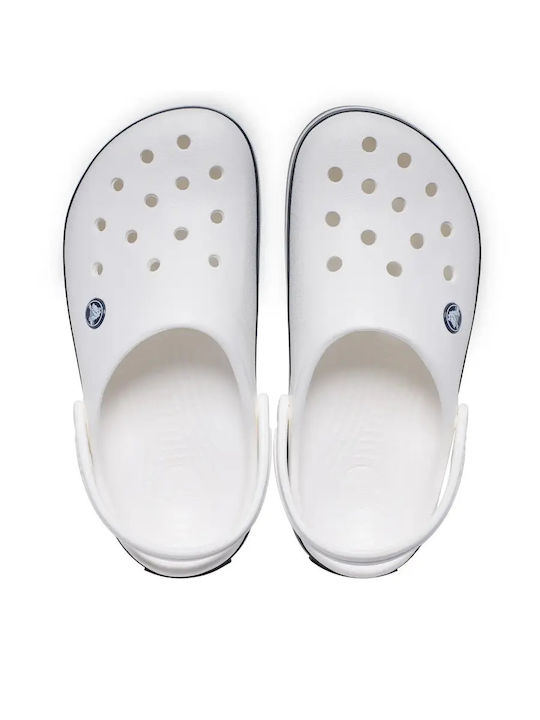 Crocband Clog Kids Anatomic Beach Clogs White
