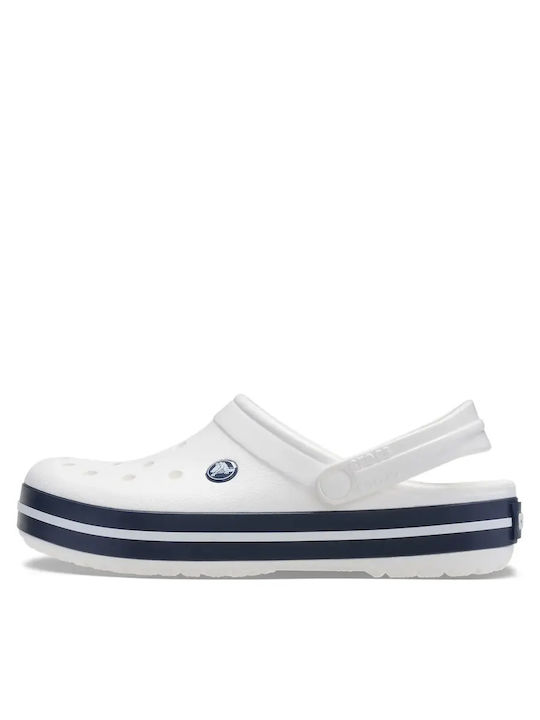 Crocband Clog Kids Anatomic Beach Clogs White