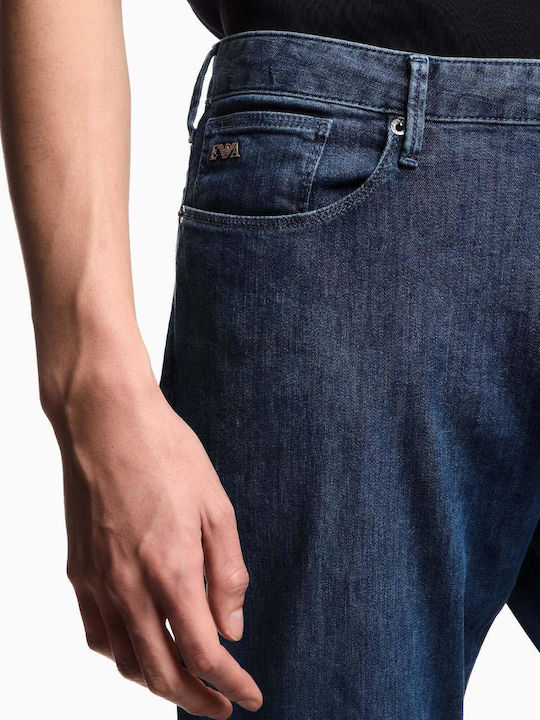 Men's Jeans Pants with Slim Fit Blue