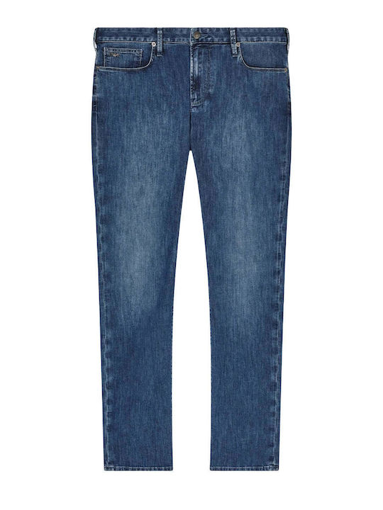 Men's Jeans Pants with Slim Fit Blue