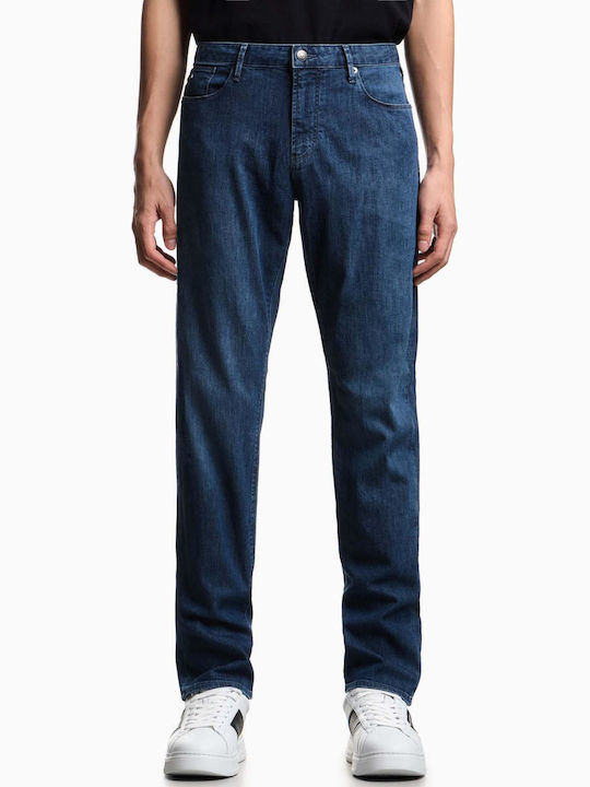 Men's Jeans Pants with Slim Fit Blue