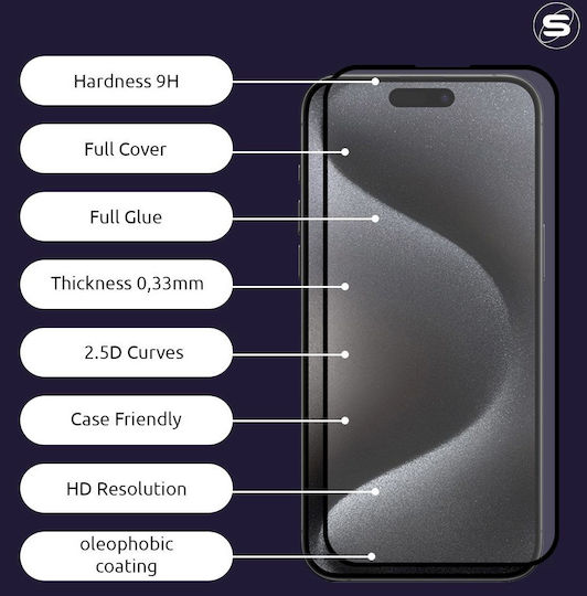 0.3mm Full Face Tempered Glass (Poco X6 Pro)