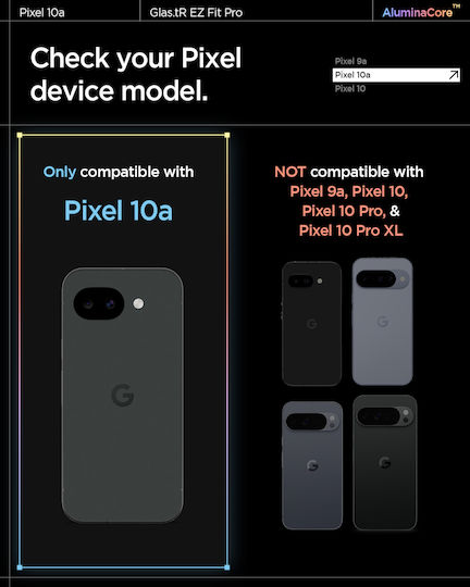 Spigen Glass Tr Ez Fit Pro Tempered Glass 2τμχ (Google Pixel 10a) AGL11364