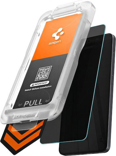Spigen Spigen Privacy Gehärtetes Glas Schwarz Galaxy S26
