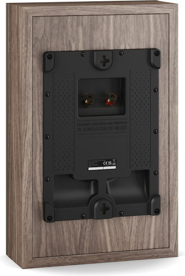 Dali Sonik Wandmontiertes Paar Hi-Fi-Lautsprecher 100W 2-Wege Walnuss