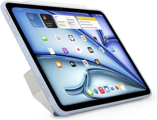 Pipetto Origami No1 Case Compatible iPad Air 6 13 Inch Light Blue