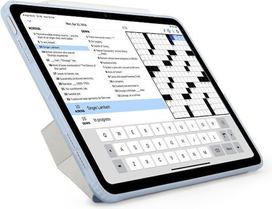 Pipetto Origami No1 Case Compatible iPad Air 6 13 Inch Light Blue