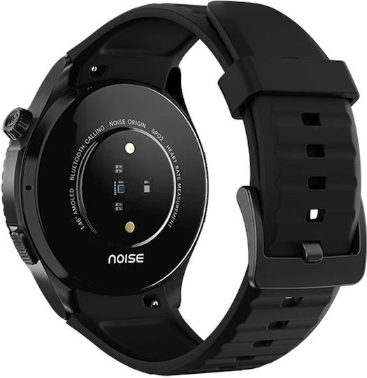 Noise Origin Stainless Steel Smartwatch με SIM (Μαύρο)