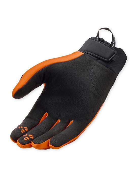 Rev'IT Coast Καλοκαιρινά Ανδρικά Γάντια Μηχανής Neoprene Πορτοκαλί