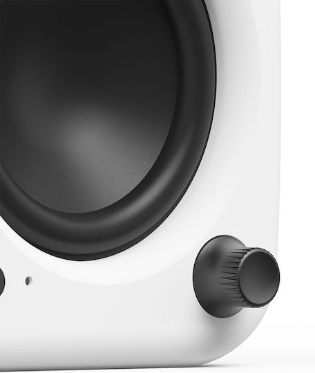 Kanto UKI Cornflower Pair of Hi-Fi Bookshelf Speakers 100W W11xD11.2xH16.5cm Chalk