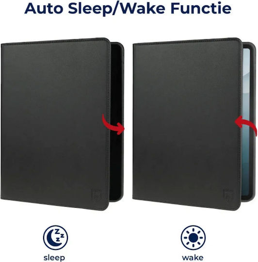 Rosso Flip Cover Schwarze Samsung Galaxy Tab S9 FE+