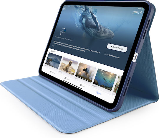 Pipetto Flip Cover Rotating Blue Tablet Case (iPad Air 11 (m3/m2)/iPad Air 10.9 (2022/2020))