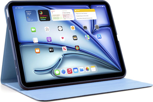 Pipetto Flip Cover Rotating Blue Tablet Case (iPad Air 11 (m3/m2)/iPad Air 10.9 (2022/2020))