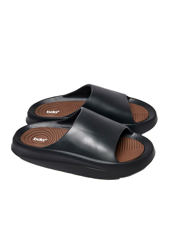 Men's Black Slides