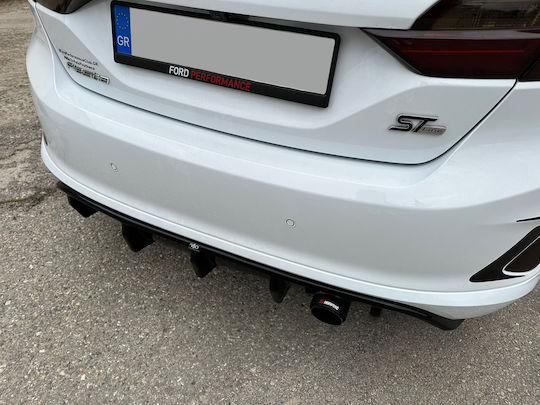 Motordrome Diffusor Auto Rückseite Kompatibel mit Ford Fiesta Mk8 ST-Line 2017+