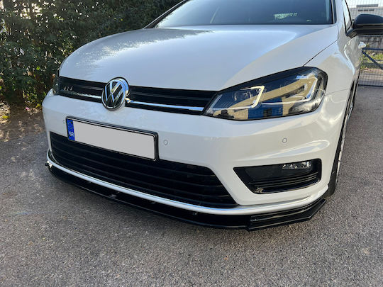 Motordrome Spoiler Auto Vorderseite Kompatibel mit Volkswagen Golf Mk7 R / R-Linie