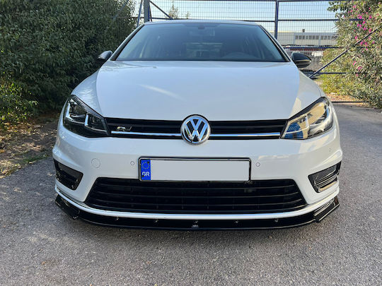 Motordrome Spoiler Auto Vorderseite Kompatibel mit Volkswagen Golf Mk7 R / R-Linie