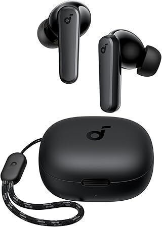 Soundcore by Anker P20i In-ear Bluetooth Handsfree Earphones with Sweat Resistance and Charging Case Black