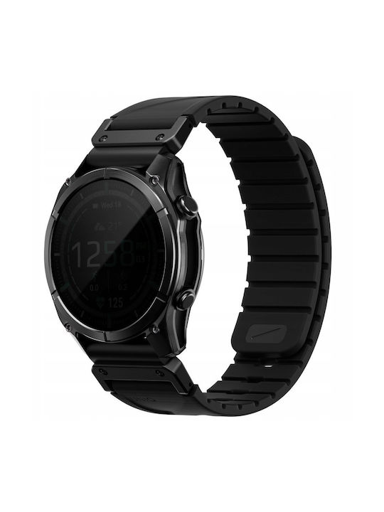 Uniq Fluo X Smart-fit Strap Garmin 26mm Black Uniq-26mm-fluomblk Uniq Fluo X Smart-fit Strap Garmin 26mm Black Uniq-26mm-fluomblk