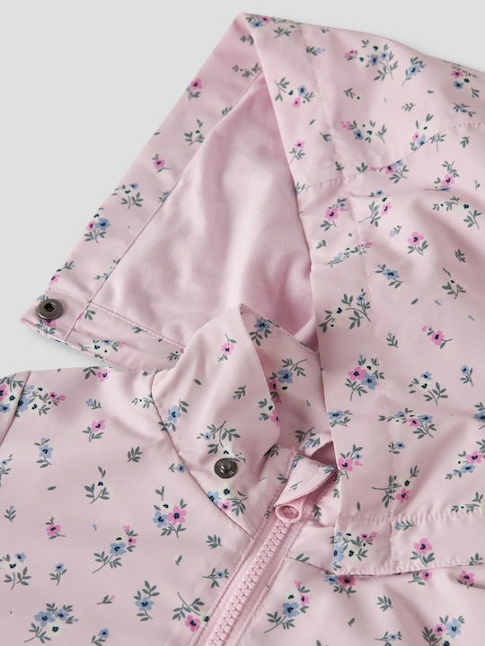 Детско Ежедневно Късо Якето Лилаво Snow Floral