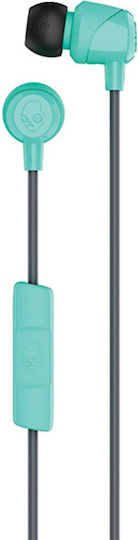 Skullcandy Jib Mic In-ear Handsfree Headphones with Connector 3.5mm Turquoise