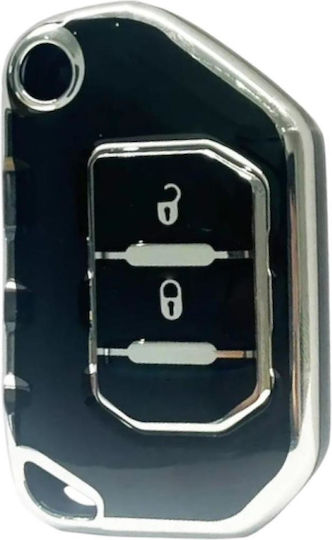 Protective TPU Case for Jeep Folding Key 2 Buttons