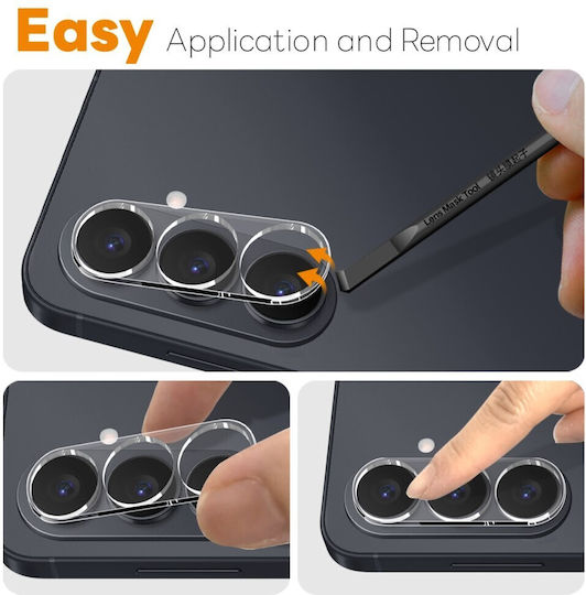Samsung Galaxy S26 Plus 5g Northjo Tempered Glass Camera-2 Pieces Transparent