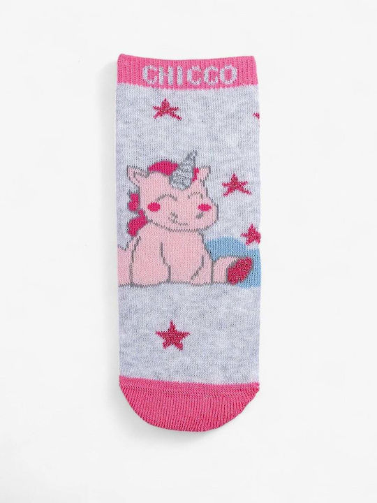 Chicco Детски Чорапи Сиви/Розови Chicco Детски Чорапи Сиви/Розови