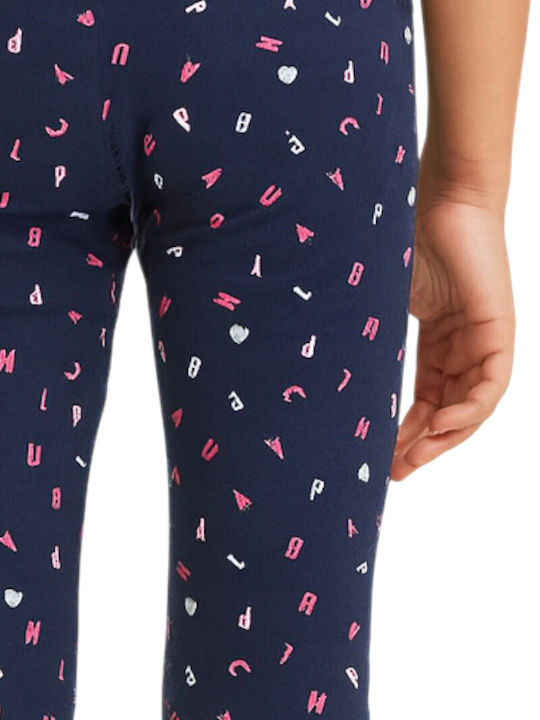 Kids Sports Long Leggings Medium Purple