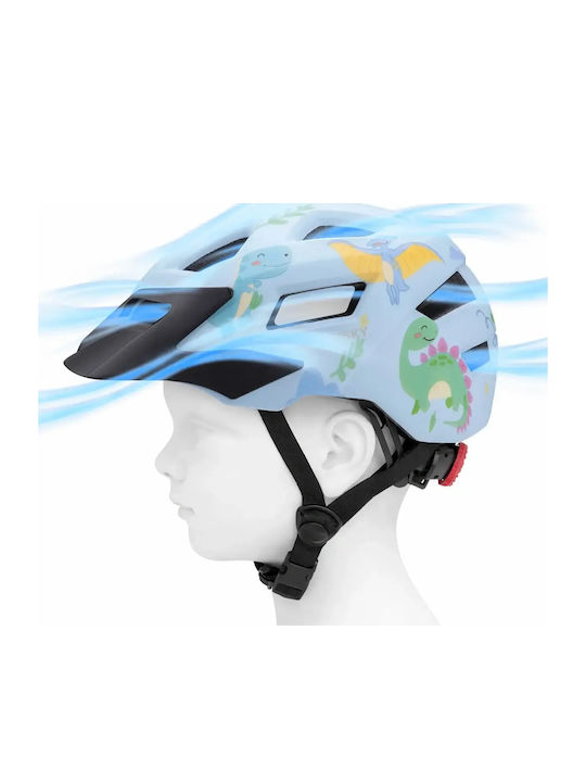 Wozinsky Kinderfahrrad- / Rollerhelm für Berg Blau