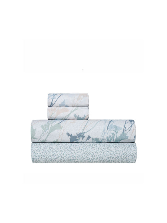 Kentia Breza Set Bed Sheets Super-Double 240x270cm 4 Pieces