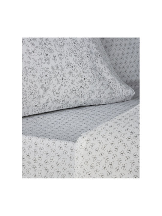 Kentia Evanthia Bed Sheets Set King Size 270x270cm 4 Pieces