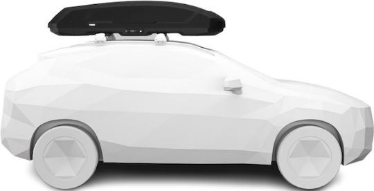 Thule Force 3 Xl Μπαγκαζιέρα Οροφής Αυτοκινήτου 500lt Μαύρη Matt