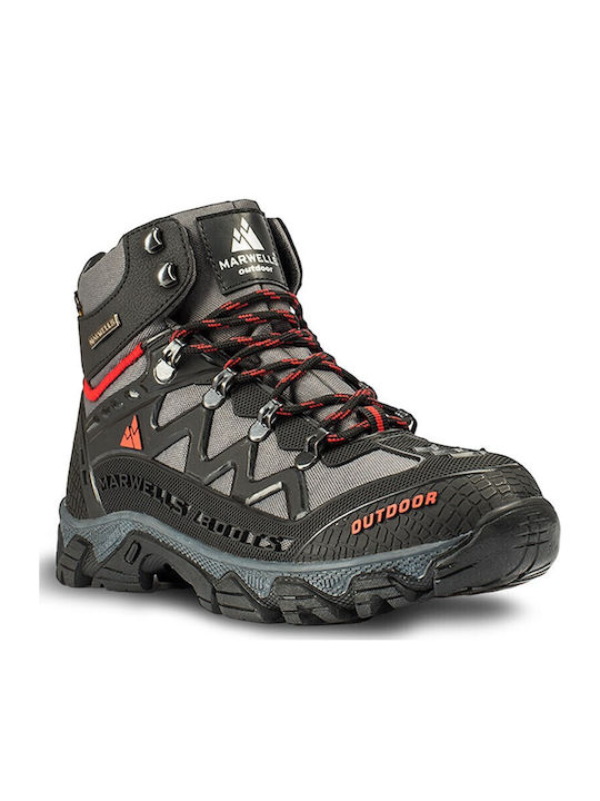 Marwells Männer Wanderschuhe Wasserdichte Schwarze