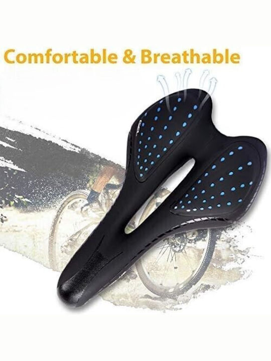 Șea De Bicicletă Neagră Cu Gel 270 X 160 Mm