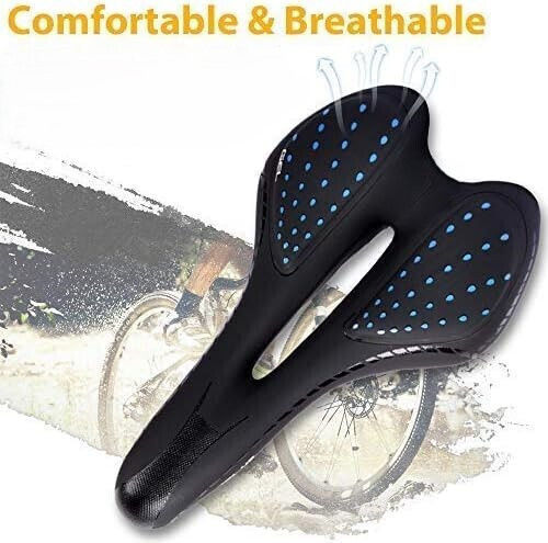 Șea De Bicicletă Neagră Cu Gel 270 X 160 Mm