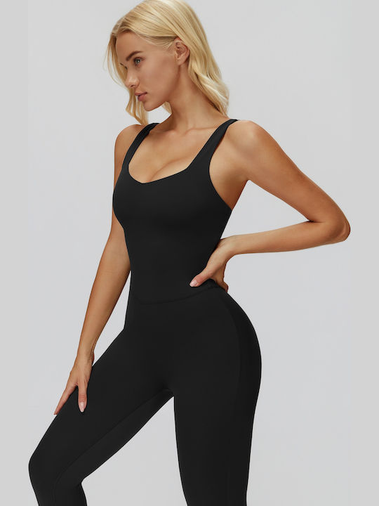 Γυναικεία Ολόσωμη Φόρμα Black/black