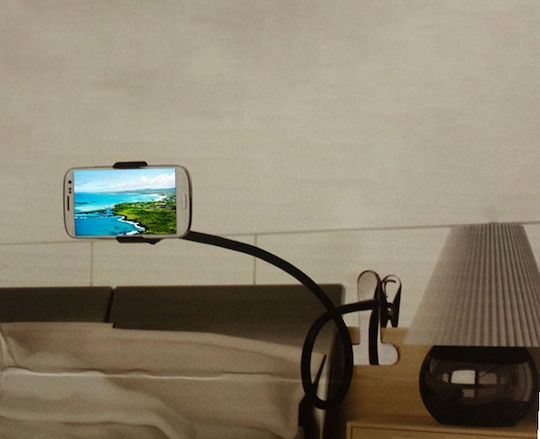 Cell Phone Stand with Extension Arm in Orange Colour