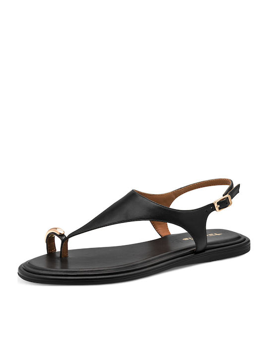 Leather Women's Sandals Black