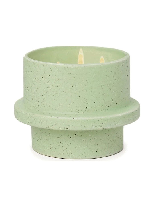 Green Decorative Candle in Jar Green 326g